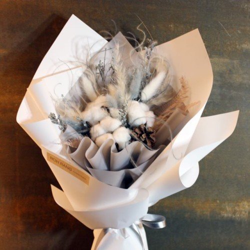 프리저브드 카네이션 꽃다발 드라이플라워 시들지않는꽃