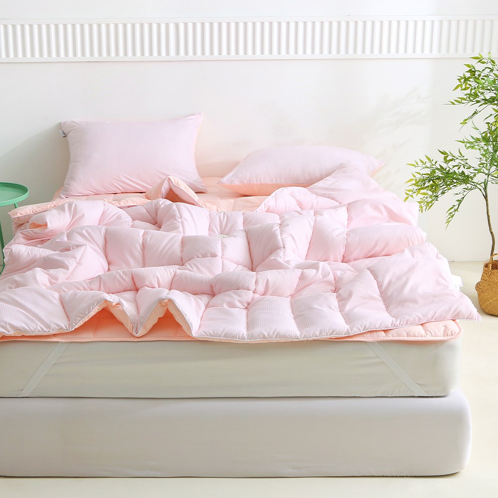 이브아띠 스트라이프 워싱 이불