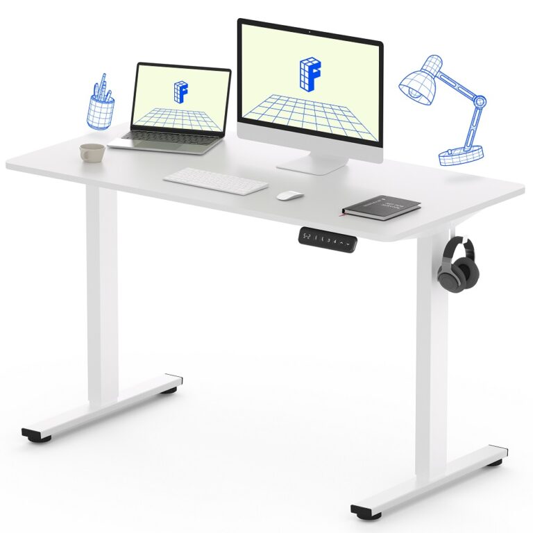 FlexiSpot 화이트 전동